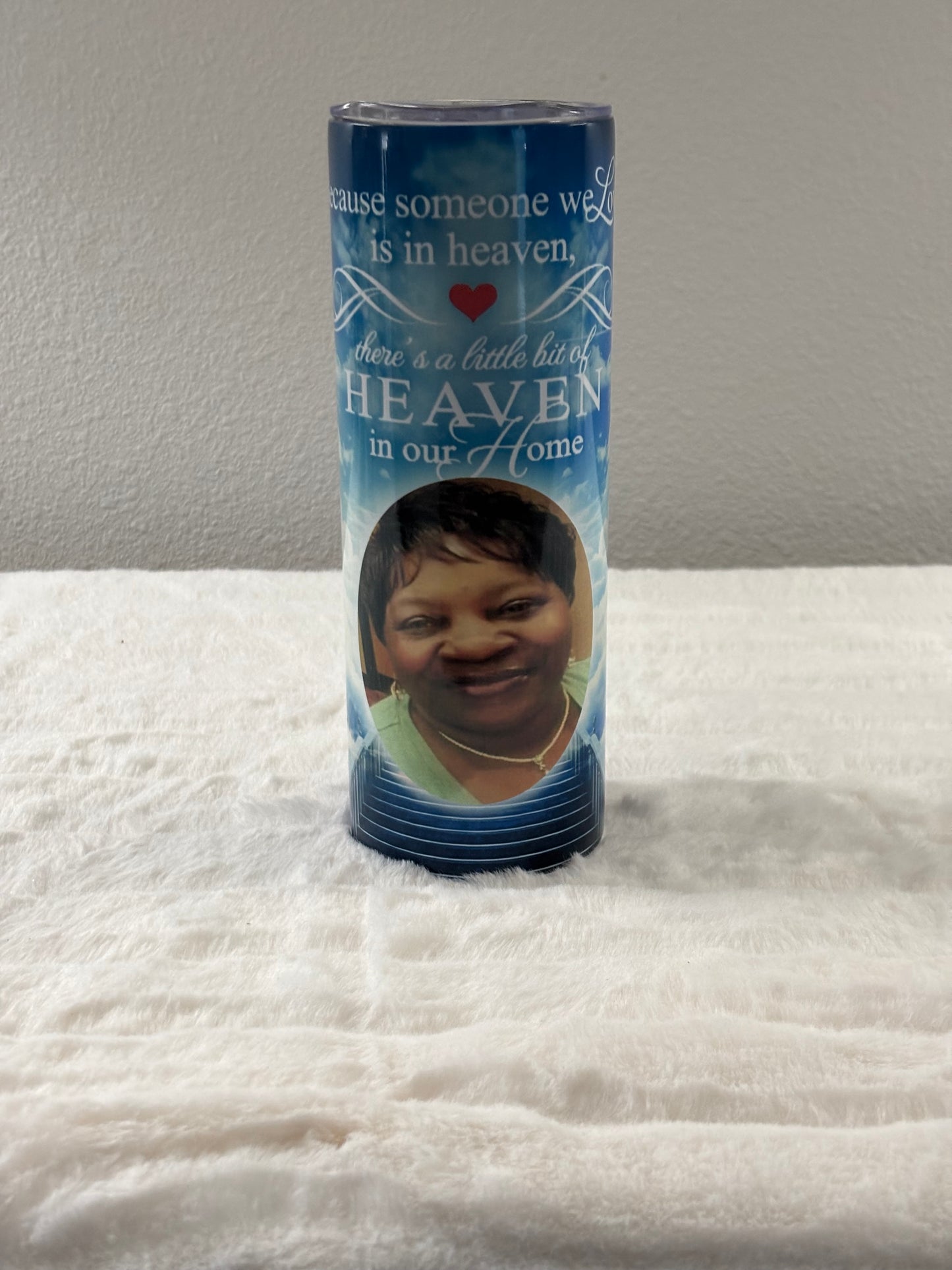 Stairway to heaven memorial tumbler