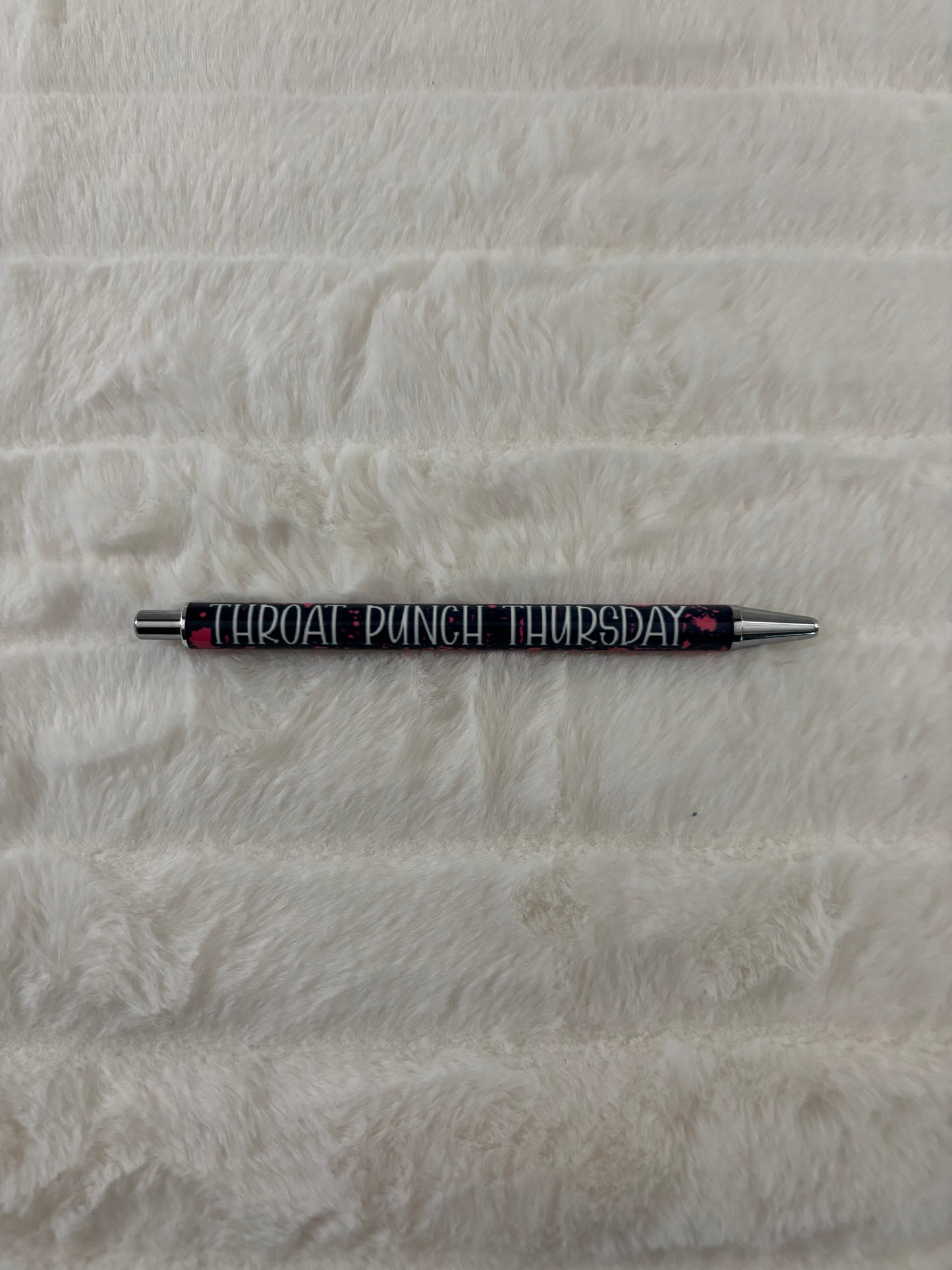 Throat Punch Thursday pen