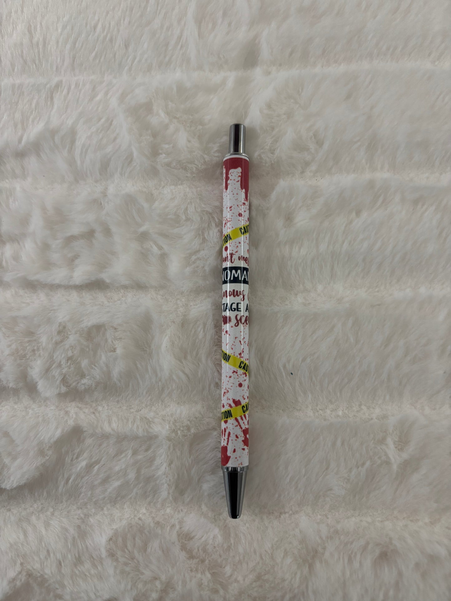 crime scene pen