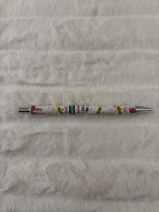 crime scene pen