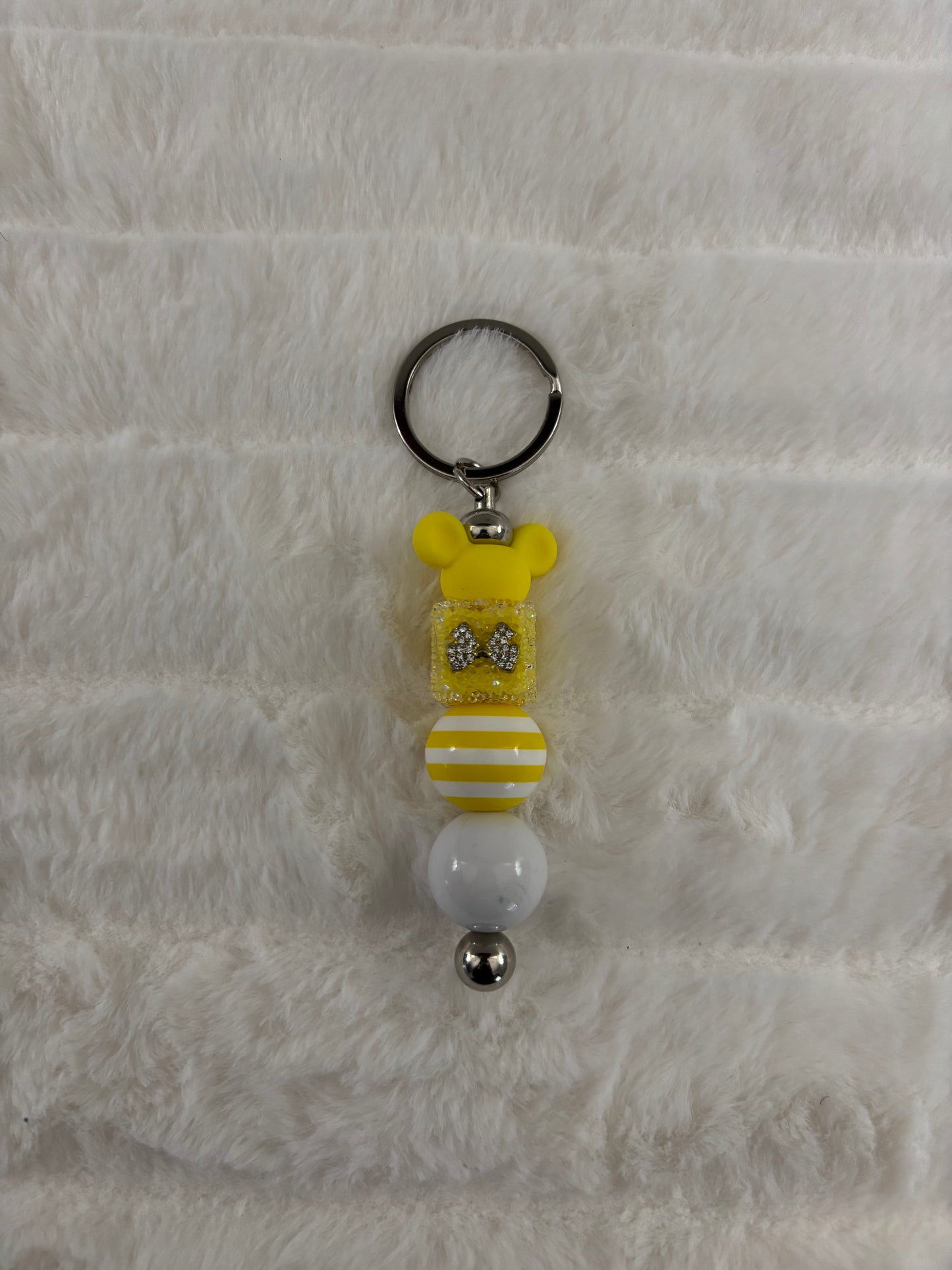 yellow keychain