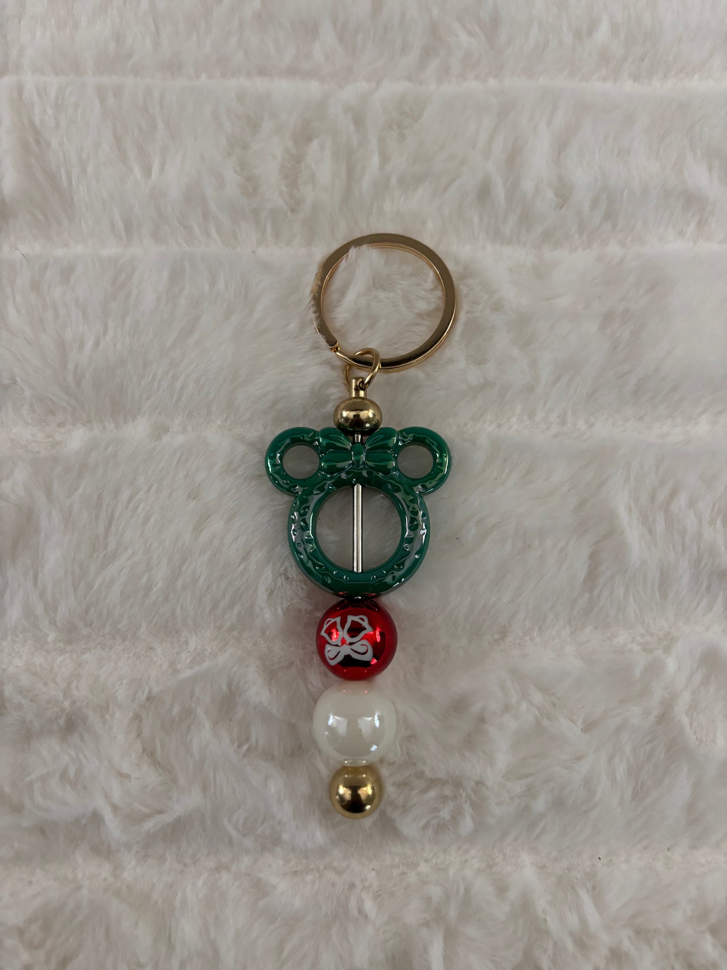 Mickey head keychain