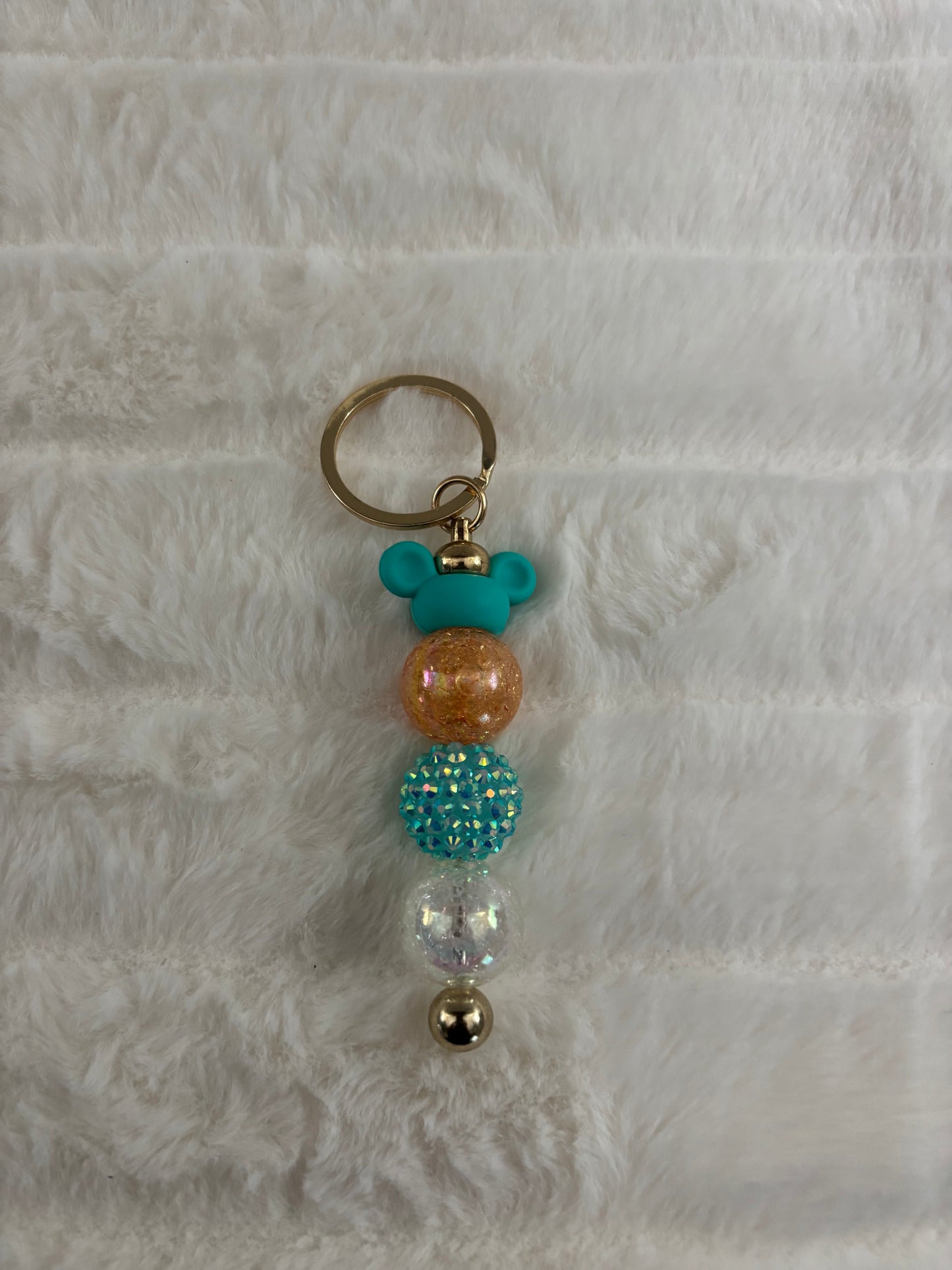 Teal Keychain