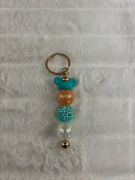 Teal Keychain