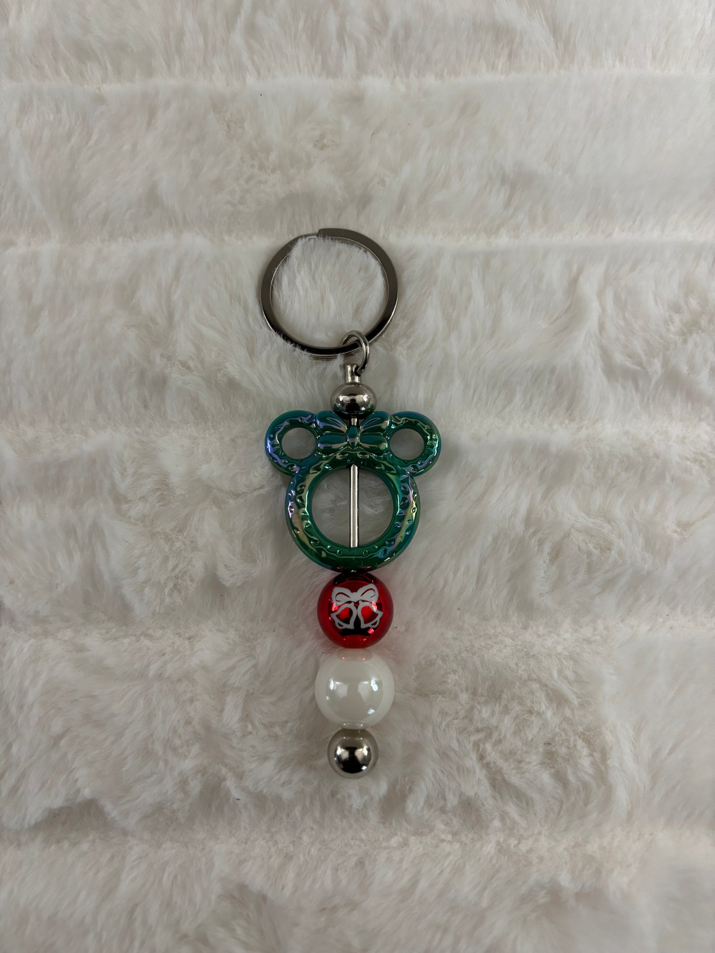 Mickey head keychain