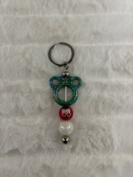 Mickey head keychain