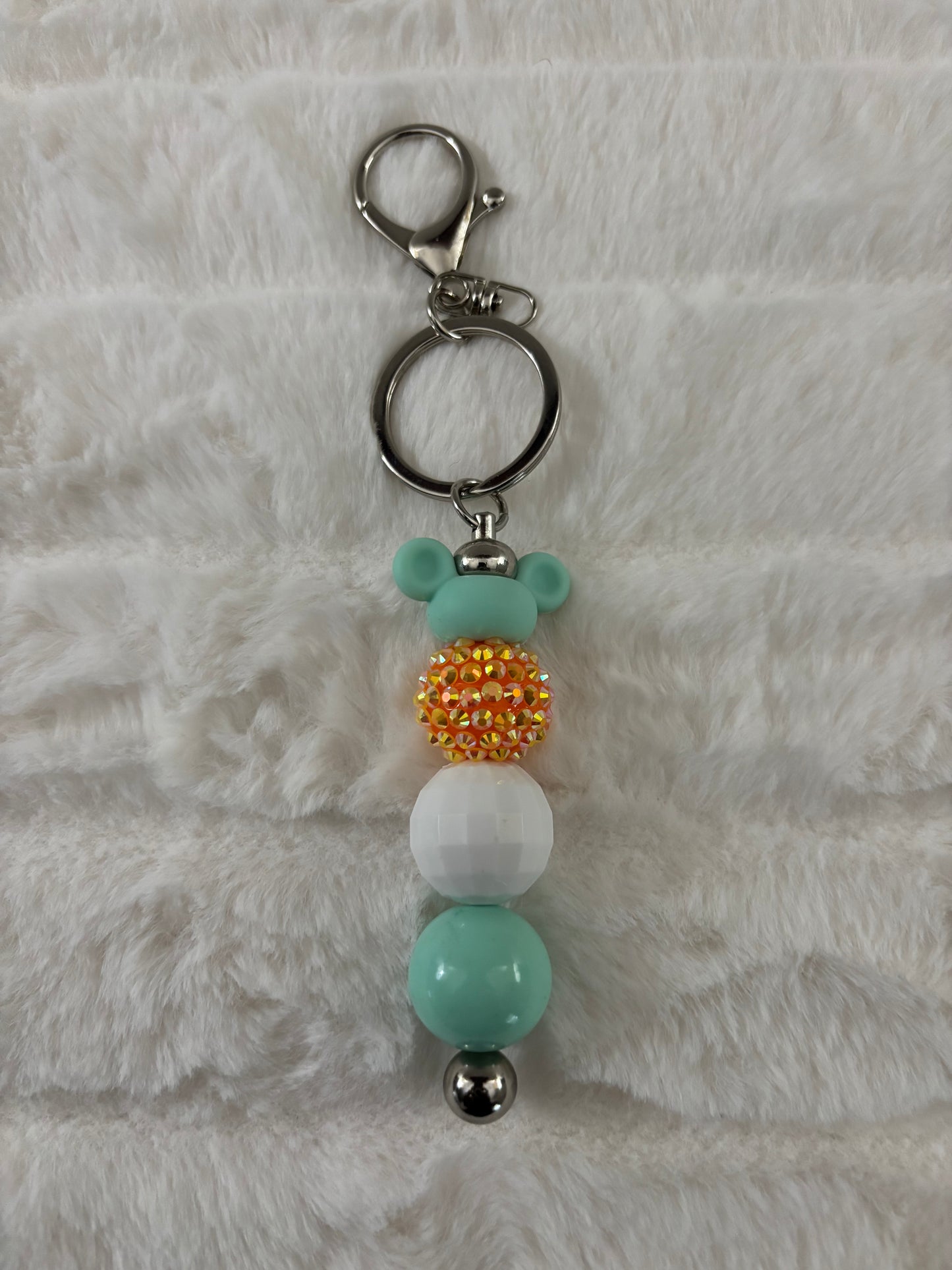 Teal Keychain